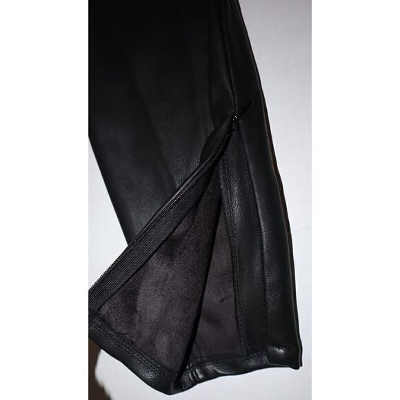 Bishop + Young K4BPK2011A Women's Sz S Black Faux Leather Payton Leggings $90 - Picture 7 of 10